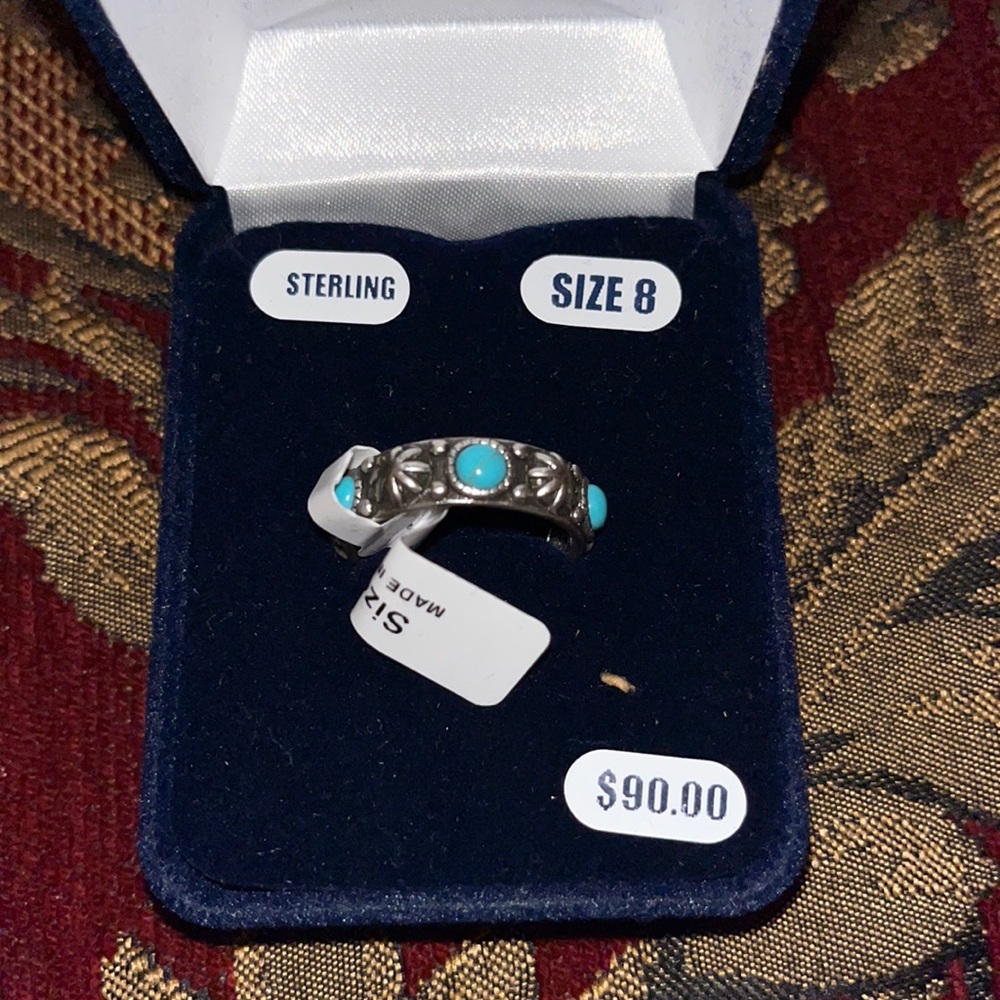 Starlight Star-bright Turquoise ring